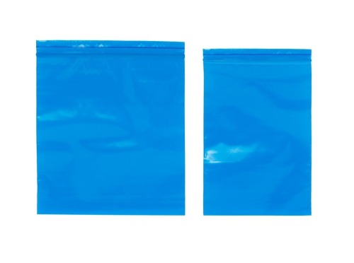 Torebka strunowa 140x150mm/0,050mm NIEBIESK 100szt