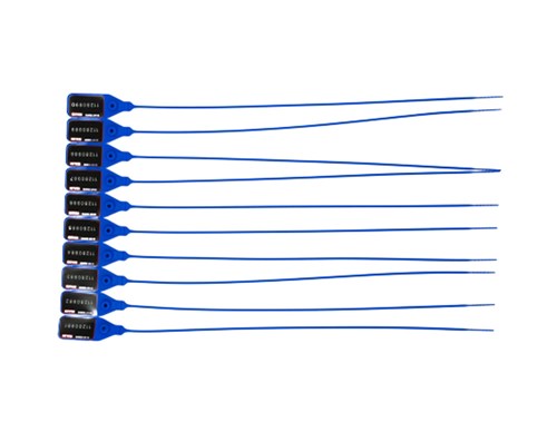 Plomba Plastikowa Unix L 385mm Niebieska 10szt.