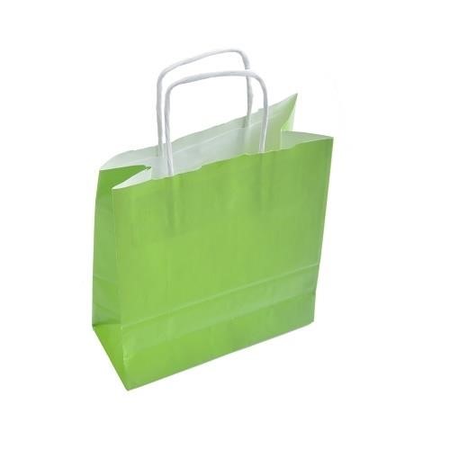 Torba Papierowa Jasnozielona 10szt.