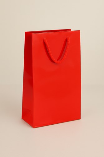 Torba Laminowana Na Prezent Czerwona 