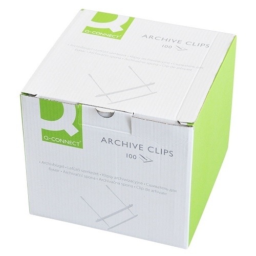 biały klips archiwizacyjny