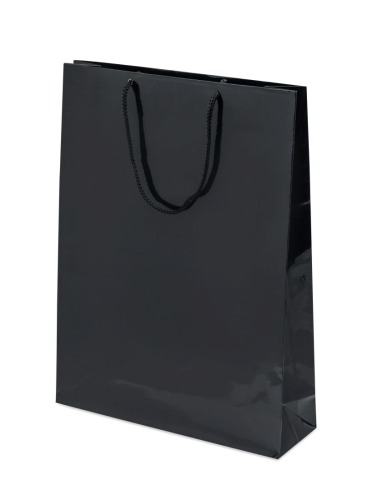 Czarna torba upominkowa Prestige