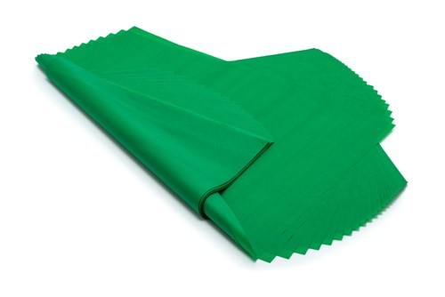 Bibuła Gładka 50x70cm Zielona Ciemna - 100 arkuszy
