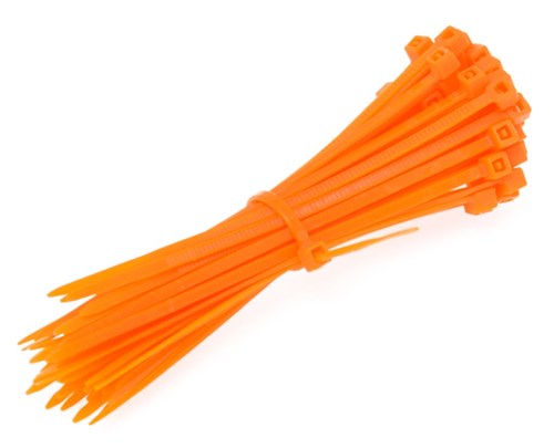 Opaska zaciskowa pomarańczowa