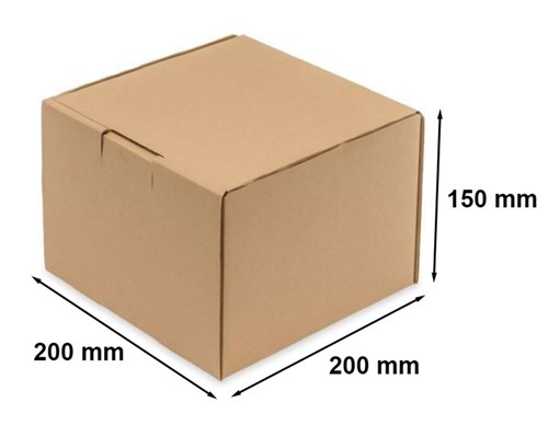 Pakiet - Karton wykr. 200x200x150mm - 10 szt