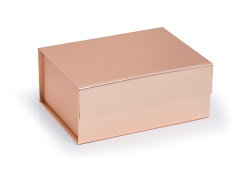 Pudełko Magnetyczne Różowe Złoto 235x170x100mm (zew)A5 Prezentowe