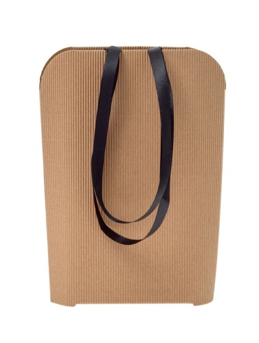 torebka tekturowa z wstążką