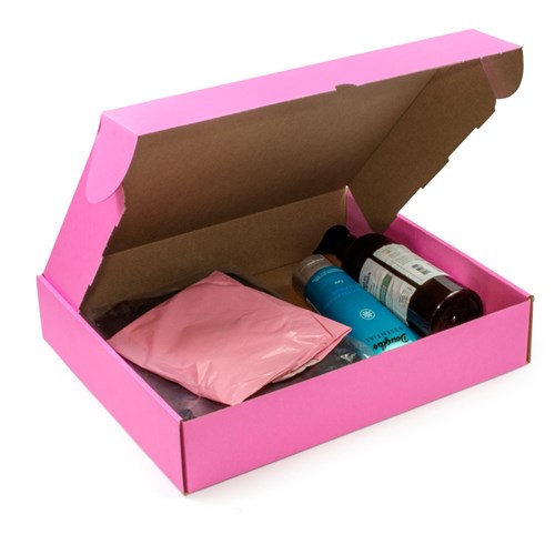 Karton Wykrojnikowy 250x200x50mm Różowy F427