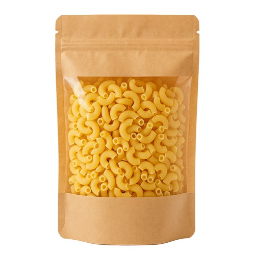 Doypack LIGHT KRAFT 1000ml Duże Okno - 25 szt.