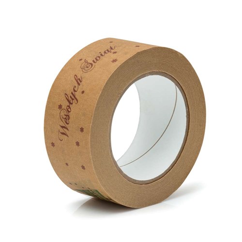 Taśma Świąteczna Papierowa Wesołych Świąt 48mm/54m