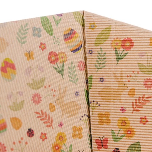 Tacka wielkanocna Kosz prezentowy WIOSNA 305x260x130mm