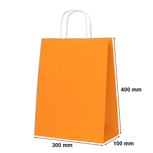 Torba Lakierowana Pomarańczowa