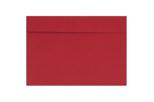 Ozdobne Koperty C5 HK Galaxy Red 120g 50szt.