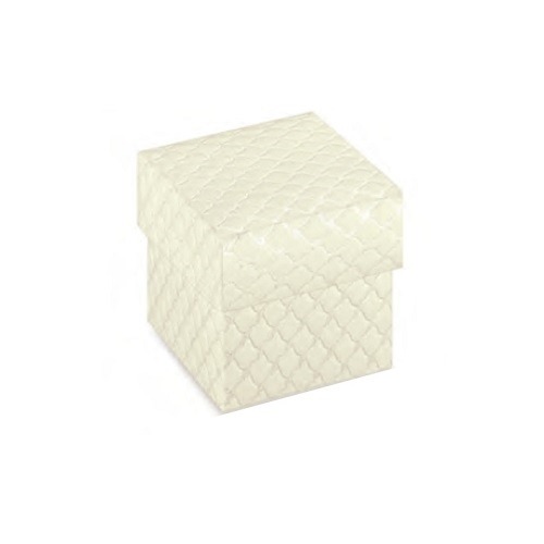 Pudełeczko gift białe marmur 10968 - 50x50x50mm