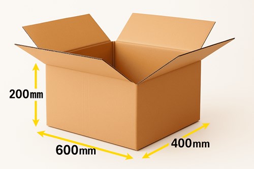 Karton klapowy 600x400x200 mm – wytrzymałe opakowanie z tektury