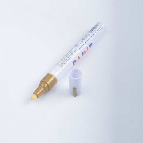 Pisak z farbą SP101, medium, kolor: złoty