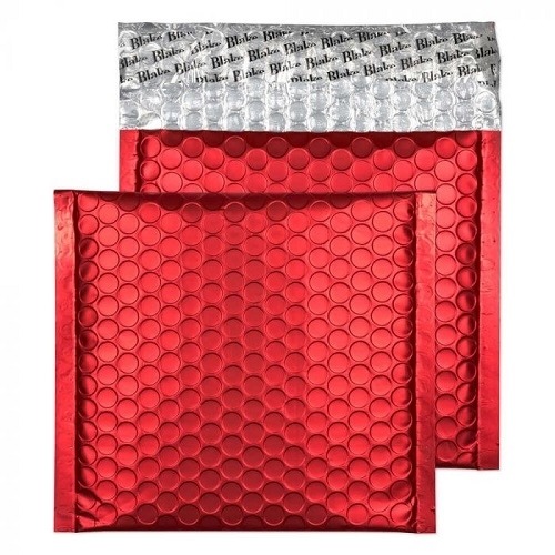 Czerwone koperty metaliczne H18