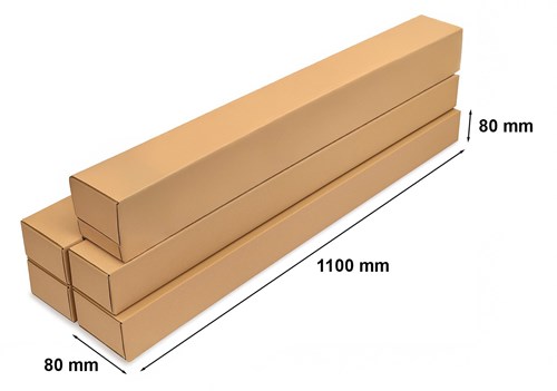 Pakiet - Karton wykr. 1100x80x80mm B0 - 10 szt