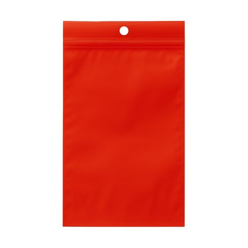 Woreczki strunowe 80x120mm 50um 50 szt. CZERWONE