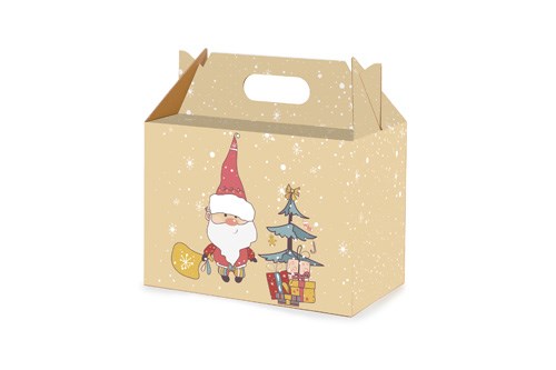 świąteczne pudełko prezentowe