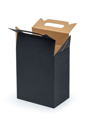 Pudełko z uchwytem F217 190x130x220mm czarne