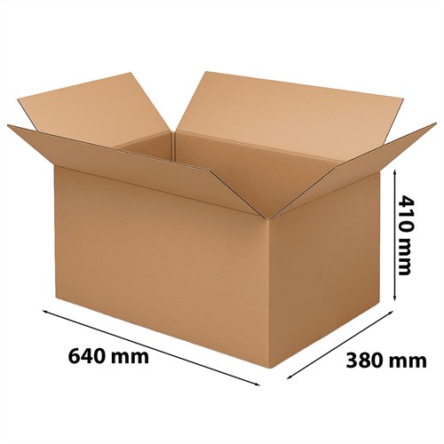 Karton Klapowy 640x380x410mm Paczkomat Inpost Gabaryt C Fala EB 580 g