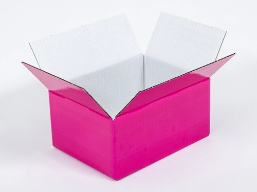 Pakiet - Karton Klapowy 200x120x80mm Róż.- 100szt.