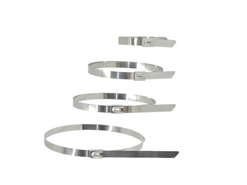 Opaski zaciskowe stalowe 360/4,6mm, 100 sztuk