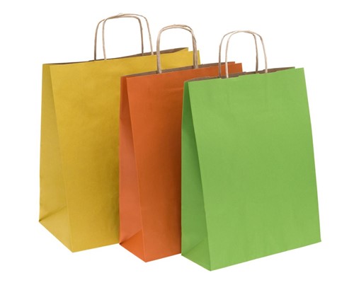 Torba Papierowa Żółta