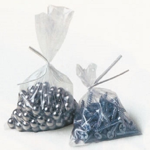 Przeźroczyste woreczki foliowe na żywność bez uszu