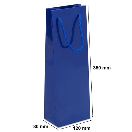 Torba Laminowana Na Wino Granatowa