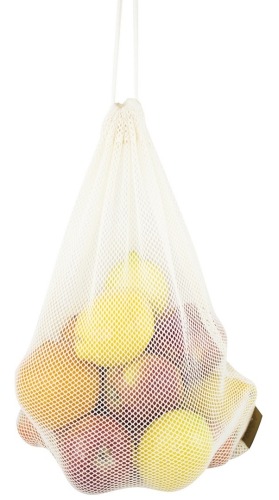 Woreczek z siatki bawełnianej