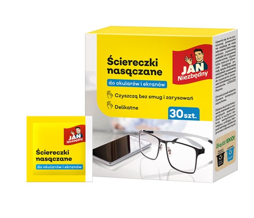 JN Ściereczki nasączane do okularów 30szt