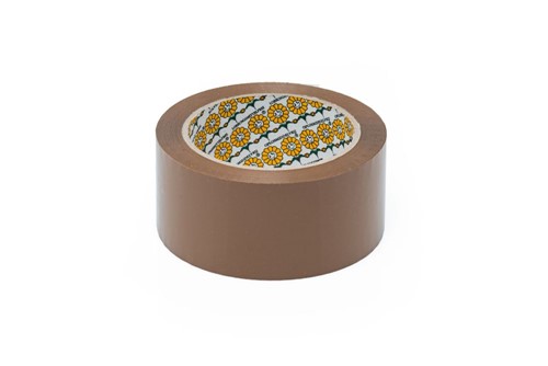 Brązowa taśma akrylowa w rolce