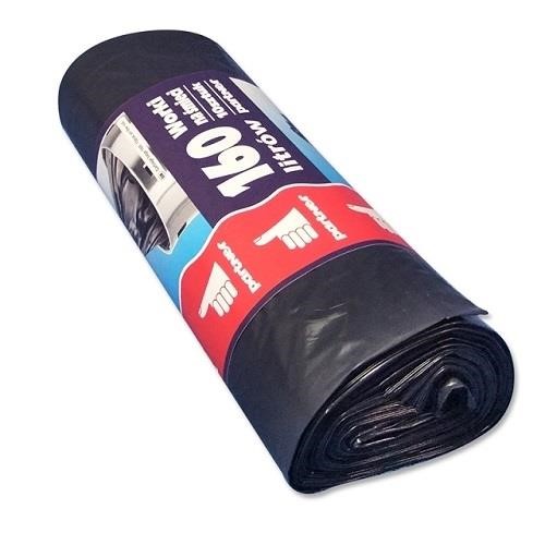 Worek na śmieci LDPE 160l - A10 Czarny