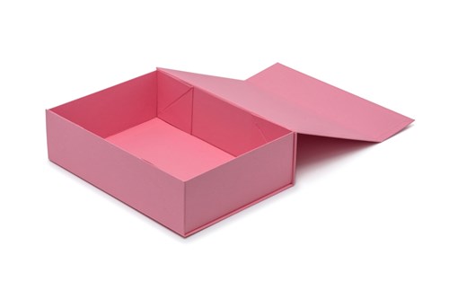 Pudełko Magnetyczne Różowe 250x180x70mm Elegancki Karton Prezentowy