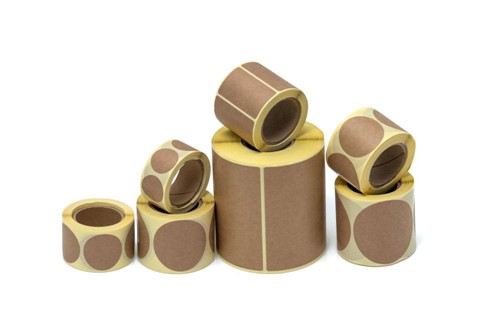 Naklejki okrągłe EKO KRAFT Fi40mm 250szt