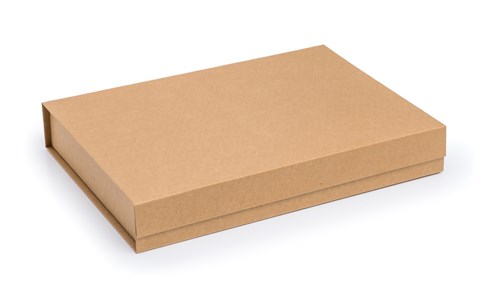 Pudełko Magnetyczne Kraft 380x280x60mm (zew) L Na prezent