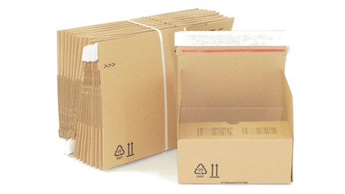 Karton fasonowy pudełko tekturowe 169x130x70mm - pakiet 10 sztuk