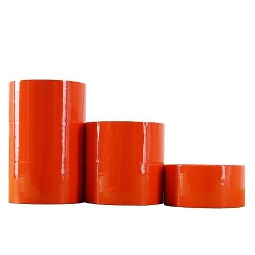pomarańczowa taśma pakowa
