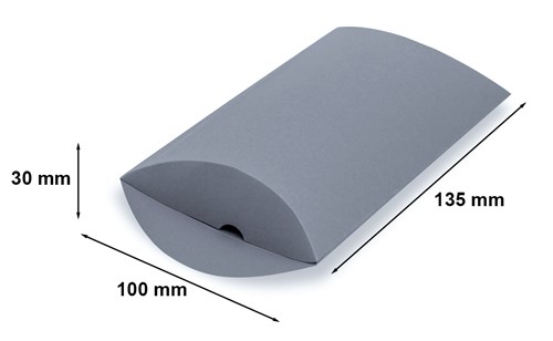 Pakiet Pudełko ozdobne 135x100x30 Szare S 10szt