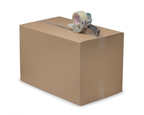 Karton klapowy 600x380x410 mm do skrytki Orlen – rozmiar L, pudełko do dużych przesyłek