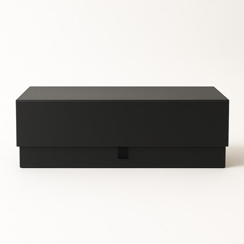 Pudełko magnetyczne czarne 370x110x110mm (zewn.)