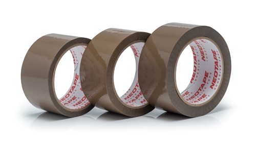 Taśma AKRYL NEOTAPE 48mm/60m Brązowa cichoodwijalna