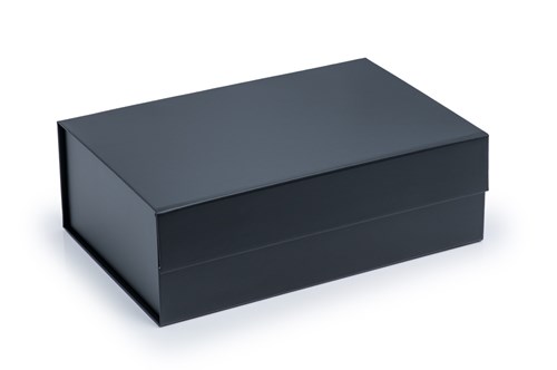 Pudełko Magnetyczne Czarne 440x320x120mm (zew) A3 Ozdobne na prezent