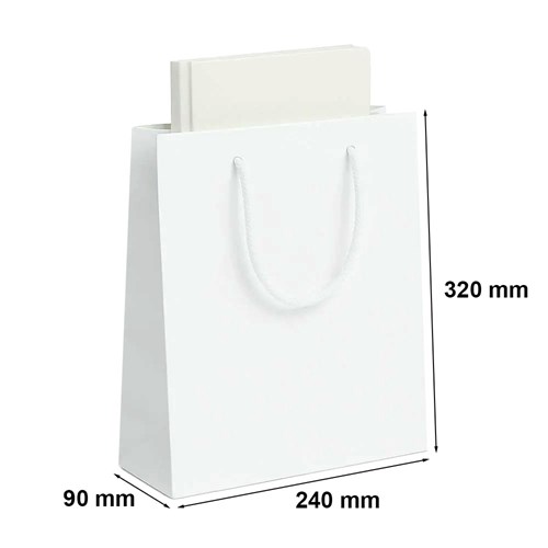 Torby Laminowane Białe