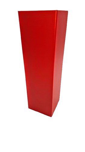 Karton magnetyczny na 1 wino CZERWONE 100x100x350mm - EASY