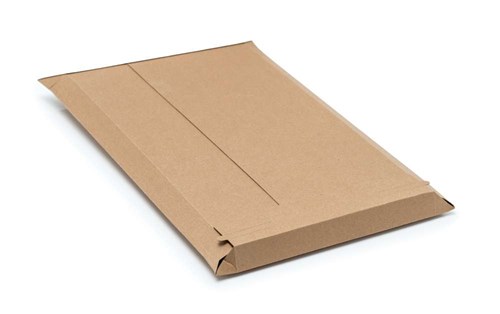 Brązowa koperta kartonowa 270x390mm do dokumentów i wysyłki A4+