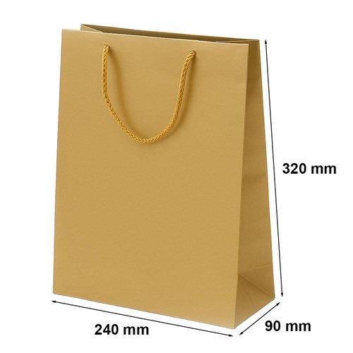 Torby Laminowane Złote