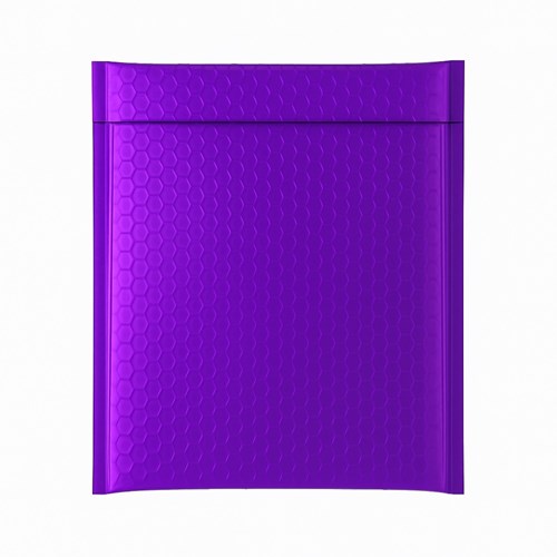 Koperta bąbelkowa Metaliczna 180x250 mm Fioletowa - Estetyczny wygląd